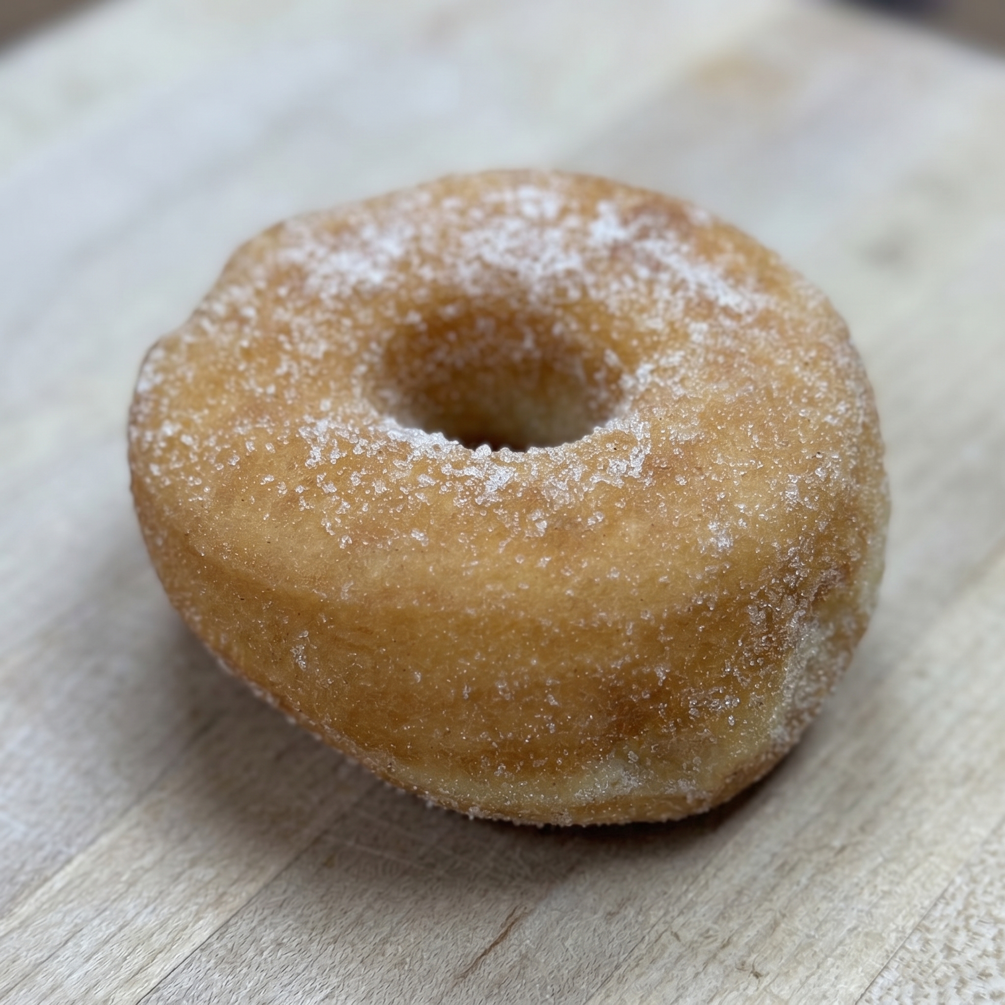 Sugared cake donut